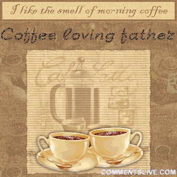 Father Loves Coffee Picture