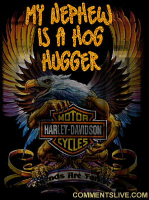 Nephew Hog Hugger Picture