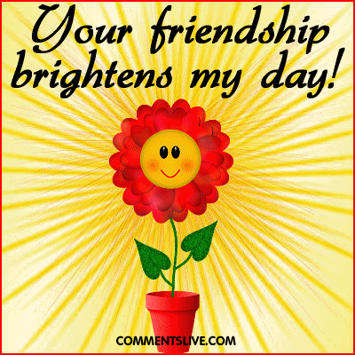 Friendship Brightens Day Picture