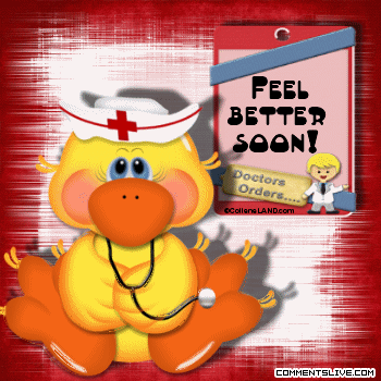 Feel Better Duck Picture