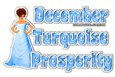 December Turquoise Picture