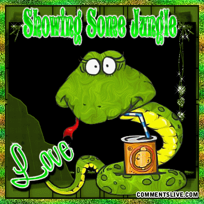 Showing Love Snake Picture