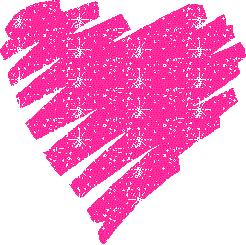 Pink Scribble Heart Picture