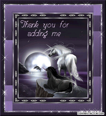 Thanks Add Unicorns Picture
