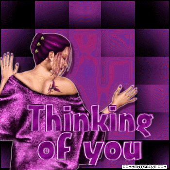 Thinking Purple Picture