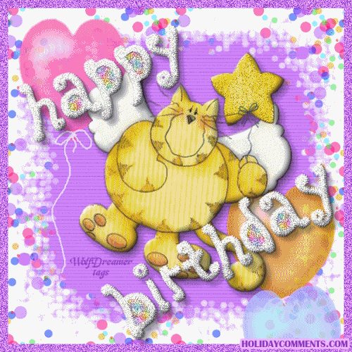 Cat Birthday Picture
