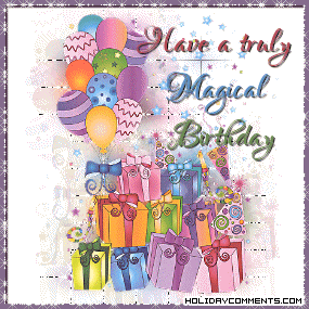 Magical Birthday Picture