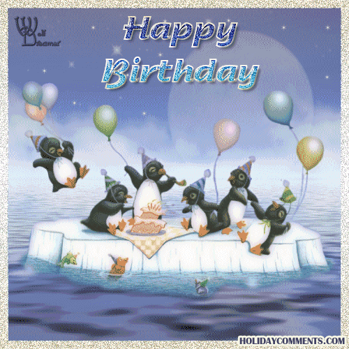 Penguin Birthday Party Picture