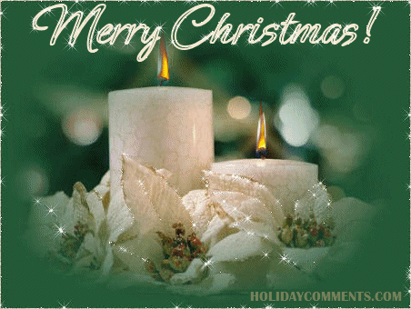 Christmas Candle Picture
