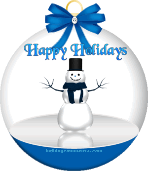 Holiday Snowman Picture
