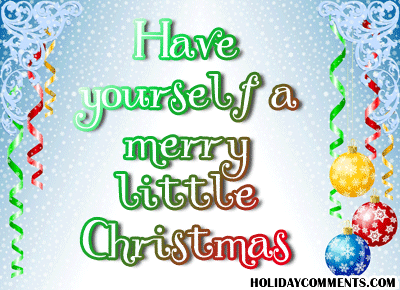Merry Little Christmas Picture