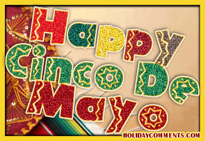 Cinco De Mayo Glitter Picture