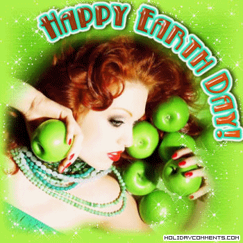 Earth Day Apples Picture