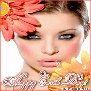 Earth Day Floral Picture