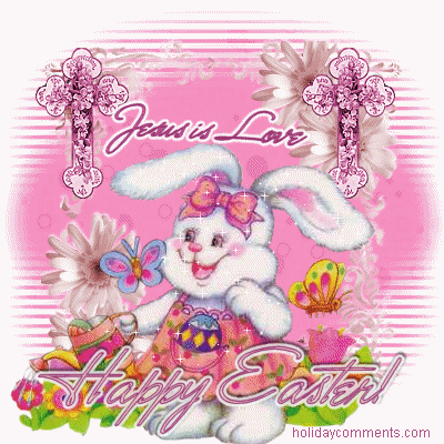 Bunny Jesus Is Love Picture