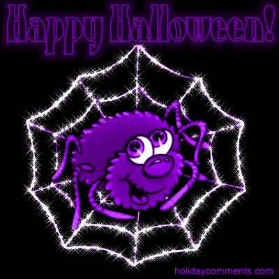 Cute Halloween Spider Picture