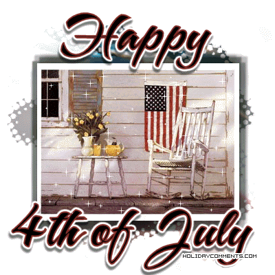 Porch July Fourth Picture