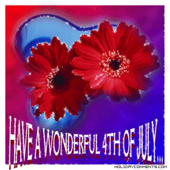 Flower July Fourth Picture