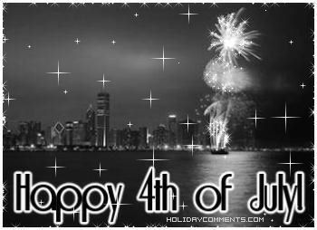Happy Fireworks July Fourth Picture