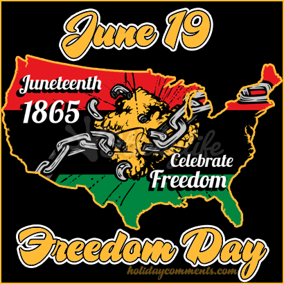 Juneteenth Map Picture