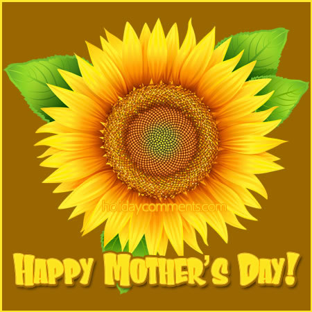 Mothers Day Sunflower Picture