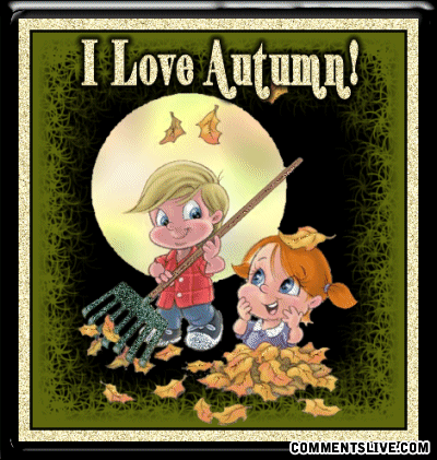 I Love Autumn Picture