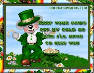 Paws Off My Gold Picture