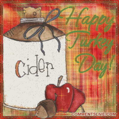 Cider Turkey Day Picture
